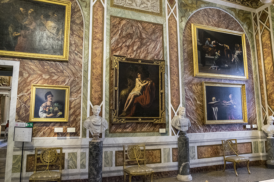 Galleria Borghese - opere di Caravaggio